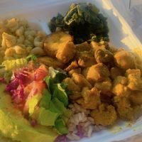 curry chunks  at Rasta in Nassau