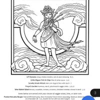 Kids menu 01/04/22 at McMenamins Six Arms in Seattle