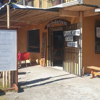 Front of restaurant at Herbolarium in Santa Fe