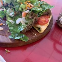 Pesto stuffed crust 🤤  at Herbolarium in Santa Fe