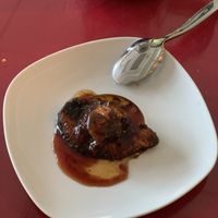 Delicios caramelised Coco Sponge /w honey  at Herbolarium in Santa Fe