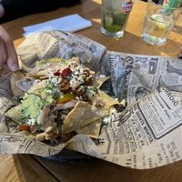 Loaded nachos (starter)  at Pura Vida Vegan Tacos in Antwerpen