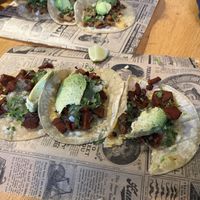 Variatie 🌮 taco   at Pura Vida Vegan Tacos in Antwerpen