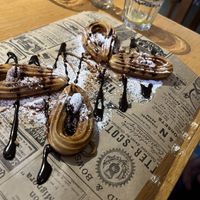 Churros als dessert 😋  at Pura Vida Vegan Tacos in Antwerpen