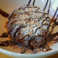 Tiramisu ice cream at Pura Vida Vegan Tacos in Antwerpen