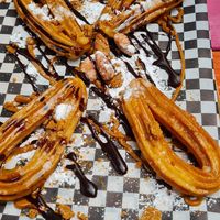 Churros at Pura Vida Vegan Tacos in Antwerpen