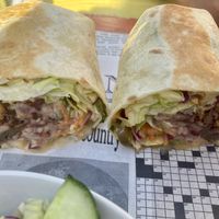 Burrito  at Pura Vida Vegan Tacos in Antwerpen