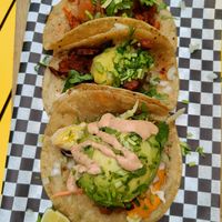 Vegan tacos at Pura Vida Vegan Tacos in Antwerpen