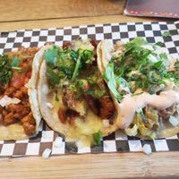 Tacos at Pura Vida Vegan Tacos in Antwerpen