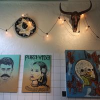 Inside at Pura Vida Vegan Tacos in Antwerpen