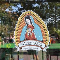 Outside at Pura Vida Vegan Tacos in Antwerpen