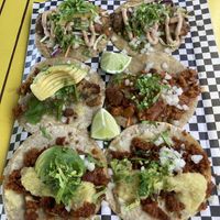 2x 3 Taco selection  at Pura Vida Vegan Tacos in Antwerpen