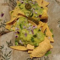 Nachos sharing plate at Pura Vida Vegan Tacos in Antwerpen