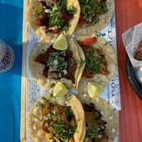 Three Tacos x2 at Pura Vida Vegan Tacos in Antwerpen
