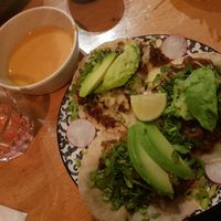 Yammy but very small Tacos at Pura Vida Vegan Tacos in Antwerpen