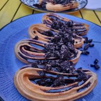 Churros at Pura Vida Vegan Tacos in Antwerpen