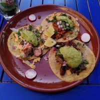 . at Pura Vida Vegan Tacos in Antwerpen