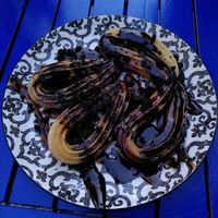 . at Pura Vida Vegan Tacos in Antwerpen