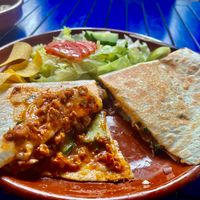 Gringa Chorizo (Soy with pico de gallo) at Pura Vida Vegan Tacos in Antwerpen