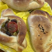Vegan pastries (really good )  at Albeta Mediterranean Bakery in Thessaloniki