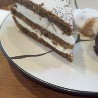 Vegan carrot cakee  at Albeta Mediterranean Bakery in Thessaloniki