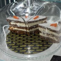 Vegan Carrot Cake at Albeta Mediterranean Bakery in Thessaloniki