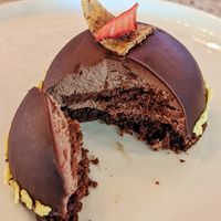 The chocolate truffle dome at Planet Terra in Dubai