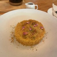 Knafeh sweets   at Planet Terra in Dubai