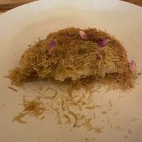 Knafeh sweets   at Planet Terra in Dubai