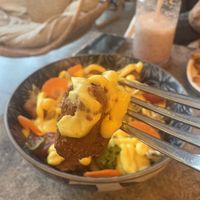 Katsu salad  at Planet Terra in Dubai