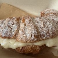 Vanilla cream croissant 🥐   at Planet Terra in Dubai