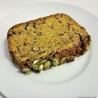 Pumpkin loaf at Planet Terra in Dubai