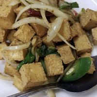 Salt and pepper tofu   at Dumpling Capital in Santa Clara