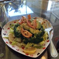Broccoli salad   at Tina's Garden Gourmet Cafe in Hilo