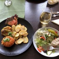 Gefüllte Paprika, gefüllte Tomate at El Greco in Rottweil