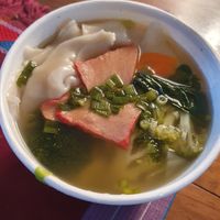 Won Ton Soup at Loving Hut - Sunset District in San Francisco