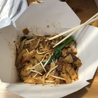 Chow Fun with Soy Jerky at Loving Hut - Sunset District in San Francisco