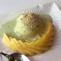 Rice mango pudding   at Loving Hut - Sunset District in San Francisco