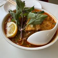 Bun Huy Spicy Noodle Soup at Loving Hut - Sunset District in San Francisco