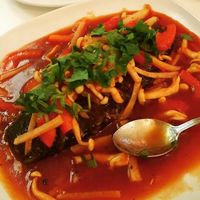 Fish fillet - amazing at Loving Hut - Sunset District in San Francisco