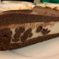 Chocolate mint cheese cake at Loving Hut - Sunset District in San Francisco