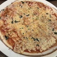 pizza with vegan cheese   at Casa Bella in Keswick