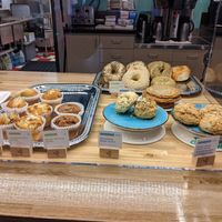 Non-vegan options, although I believe some of the bagels are naturally vegan. at Phoenix Coffee Co - East 9th in Cleveland