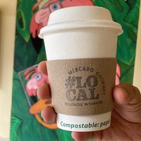 Organic coffee  at #LOCAL Mercado Gourmet in Merida