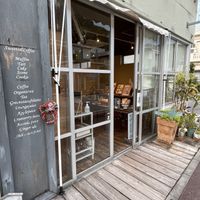 The cute little storefront.  at Soy Soy Cafe in Okinawa