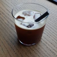 Iced Americano #Veganuary at St. Oberholz in Berlin