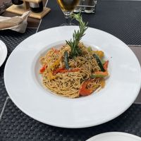 Vegan pasta  at Melitón Jardin in Altea