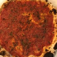 Pizza Marinarq  at Pizzeria Portofino in Lübeck in Luebeck