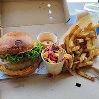 Classic burger at Eden Jaxx - Nørrebro in Copenhagen