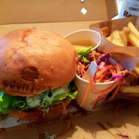 Fried "chicken" meal at Eden Jaxx - Nørrebro in Copenhagen